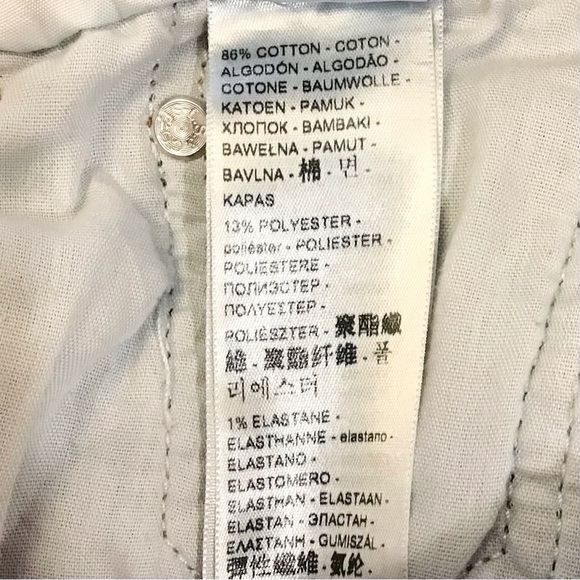 Levi’s 28 (6/7) Wedgie Straight Women’s Jeans Distressed High Rise Cropped - Picture 10 of 13